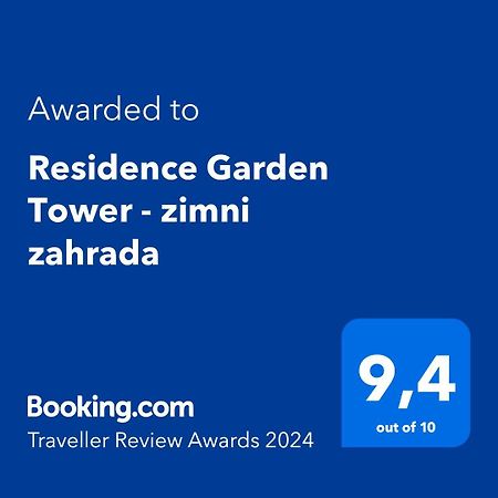 Residence Garden Tower - Zimni Zahrada Praga Exterior foto